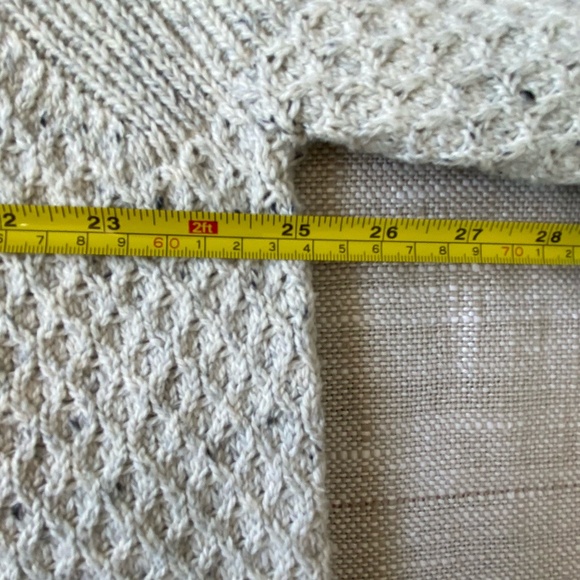 Wind River Oatmeal Fleck Cotton Blend Knit Cabin Country Crew Neck Sweater- 2XL - Picture 14 of 16